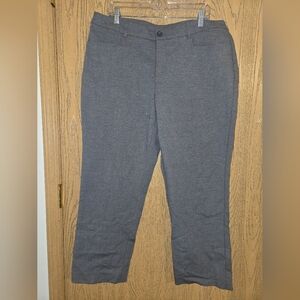 CJ Banks Gray Women's Trousers